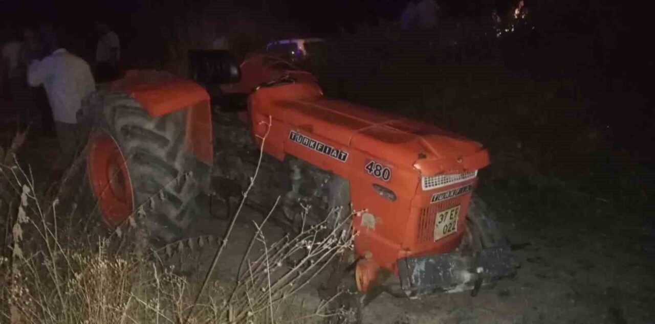 Kastamonu’nun Hanönü ilçesinde meydana gelen traktör kazasında 1 kişi yaralandı.