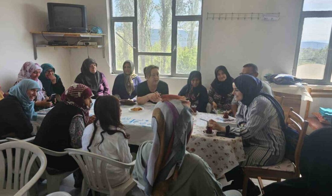 Gölpazarı Kaymakamı Feyza Nur Kılıç, Küçüksusuz Köyü’nde vatandaşlarla bir araya