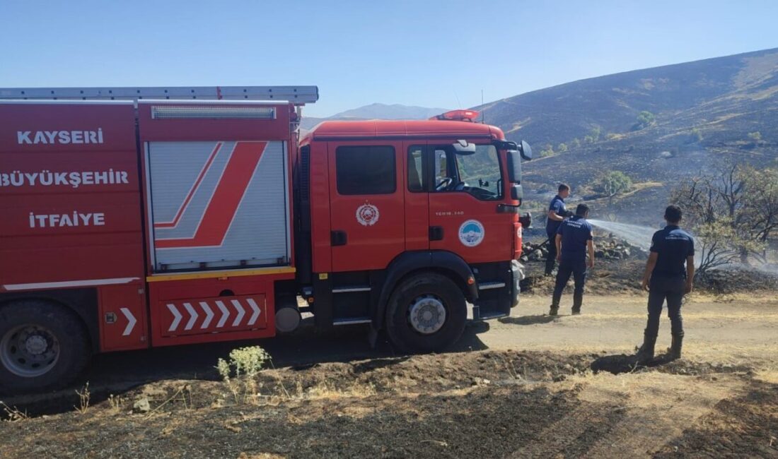Kayseri Büyükşehir Belediyesi İtfaiye Daire Başkanlığı ekipleri; yurdun ihtiyaç olan