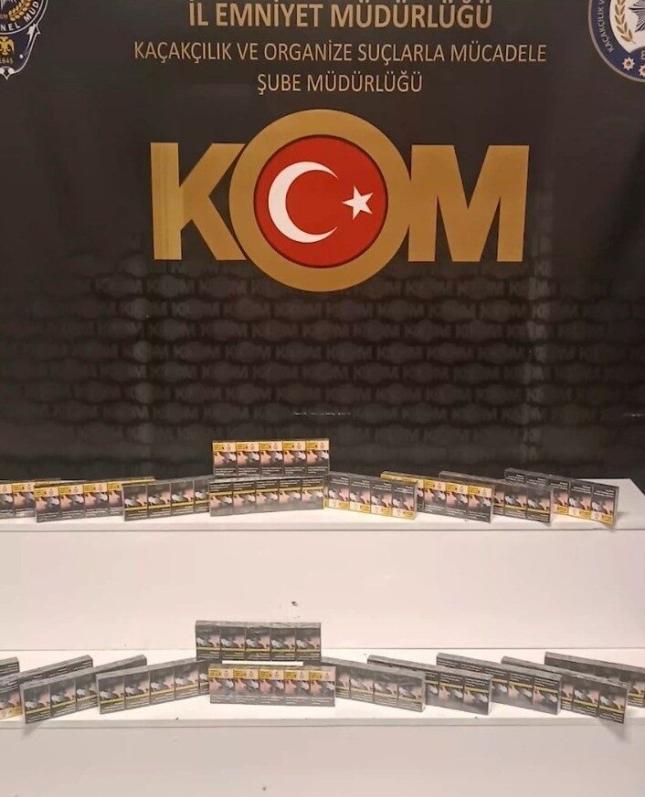 Kayseri İl Emniyet Müdürlüğü ekiplerince yapılan çalışmalarda; 200 paket kaçak