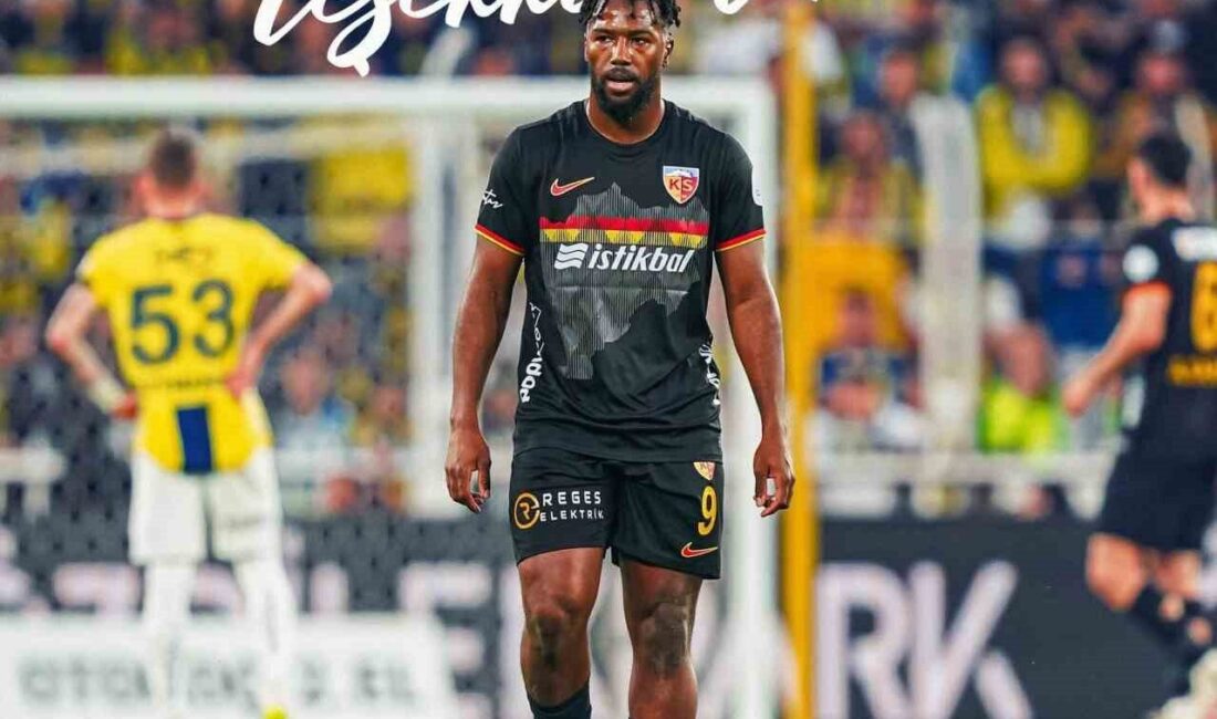 Kayserispor’un forveti Nazon, İran Ligi ekiplerinden Esteghlal FC kulübü ile