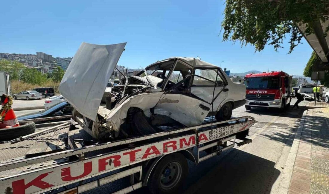 Samsun’un Canik ilçesinde meydana gelen kazada iki otomobil çarpıştı. Kazaya