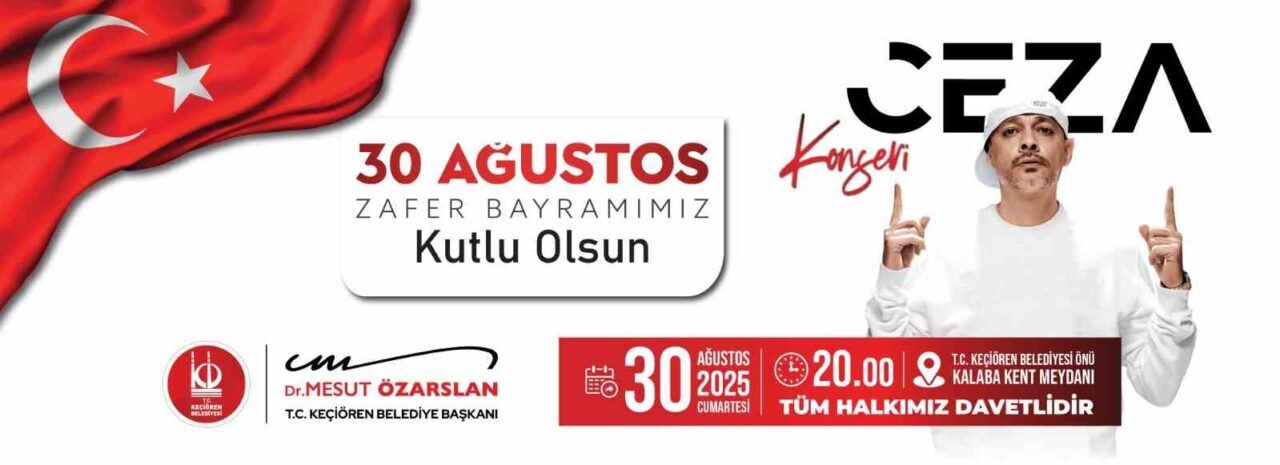 Keçiören Belediyesi, 30 Ağustos Zafer Bayramı etkinlikleri kapsamında Kalaba Kent
