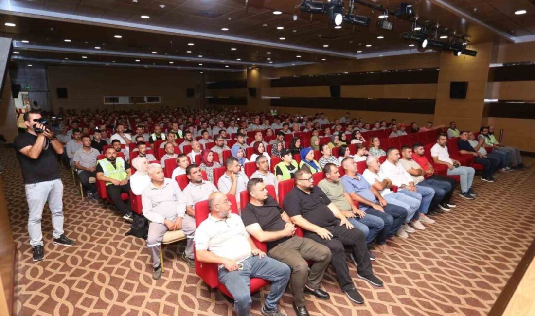 Kepez Belediyesi, Park ve Bahçeler Müdürlüğü personeline yönelik, iş sağlığı