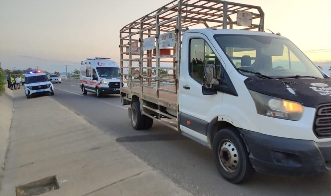 Edirne’nin Keşan ilçesinde, Gelibolu yolunun kenarında koşu yaparken tüp kamyonunun