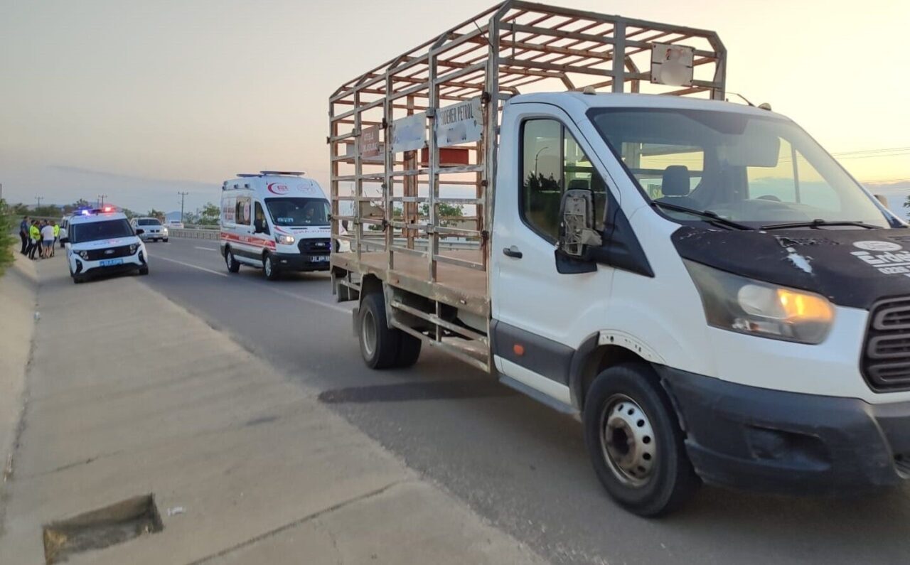 Edirne’nin Keşan ilçesinde, Gelibolu yolunun kenarında koşu yaparken tüp kamyonunun