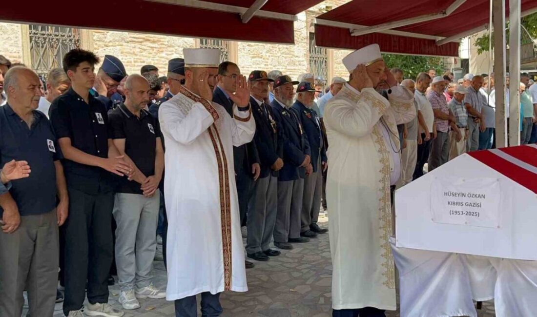 Kütahya’nın Tavşanlı ilçesinde hayatını kaybeden 72 yaşındaki Kıbrıs gazisi Hüseyin