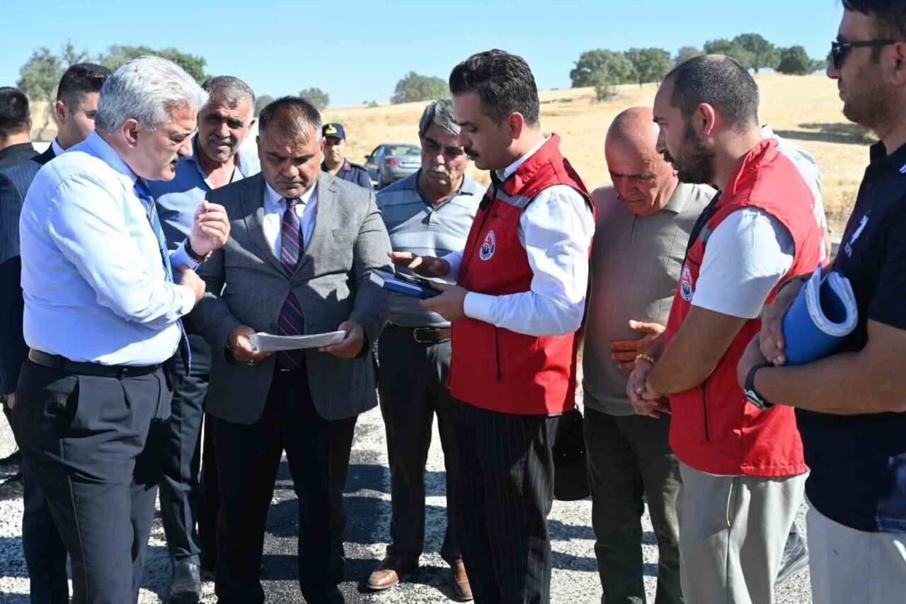 Kırıkkale Valisi Mehmet Makas, köylere ek su kaynağı sağlamak için