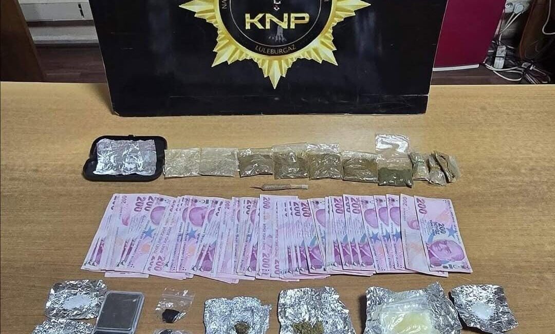 Kırklareli’nde polis ekiplerince düzenlenen uyuşturucu operasyonunda 5 şüpheli gözaltına alındı.