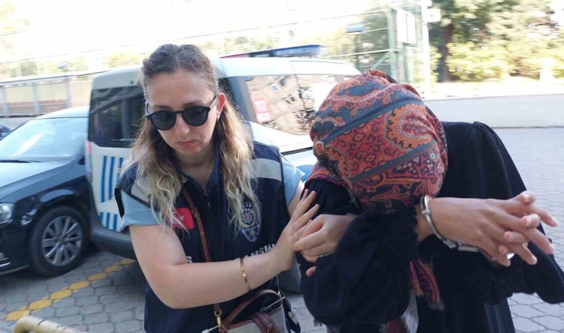 Samsun’da 26 yaşındaki kadın, komşusunun ev anahtarını gizlice kopyalayarak 1