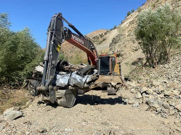 Adıyaman’ın Sincik ilçesinde kontrolden çıkan otomobilin şarampole yuvarlanması sonucu 1