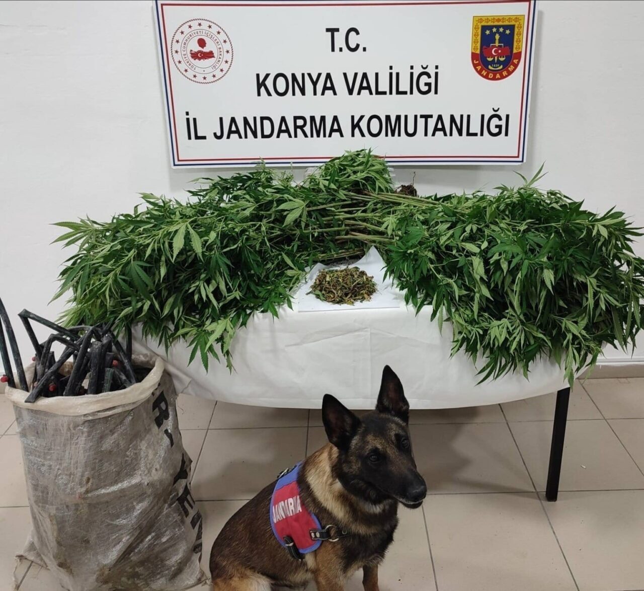 Konya’da polis ve jandarma ekiplerinin ortaklaşa yaptığı operasyonlarda çok sayıda