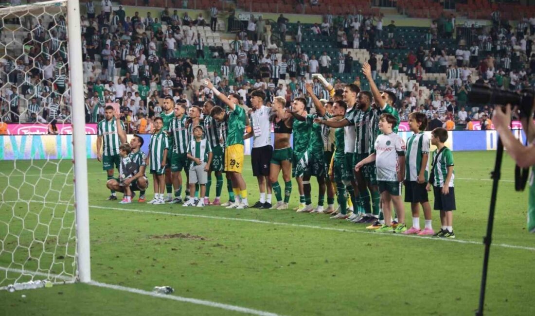 Konyaspor, Trendyol Süper Lig’de yeni sezonda 2’de 2 galibiyetle yoluna