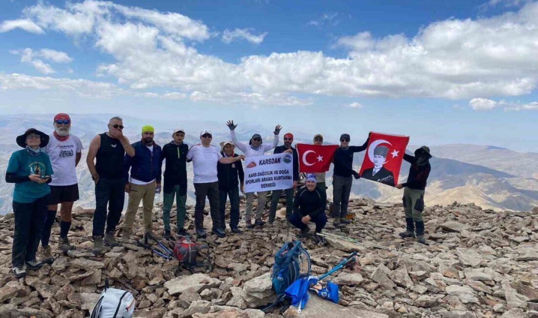 Eleşkirt Kösedağ’ı profesyonel dağcıların ilgisini çekmeye başladı. Kars Dağcılık ve