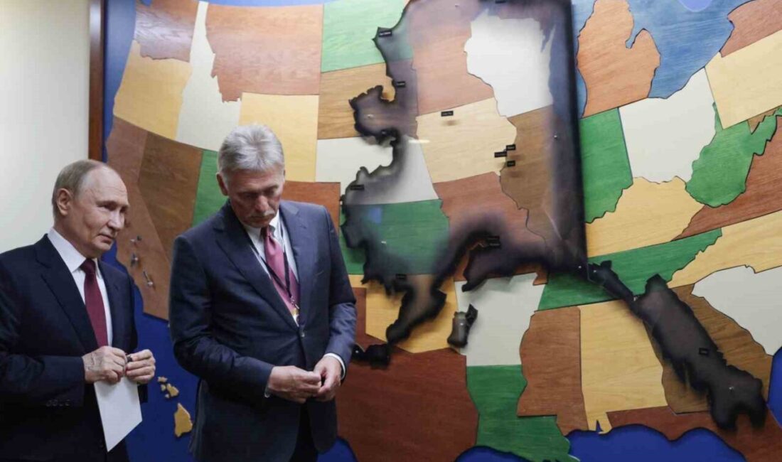 Kremlin Sözcüsü Dmitriy Peskov, Rusya Devlet Başkanı Vladimir Putin ile