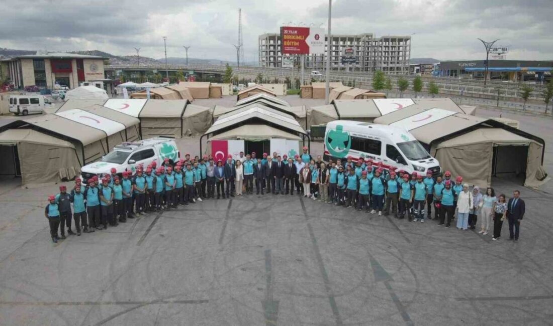 Kocaeli’de düzenlenen özel eğitimlerde, kriz anlarında bölgeye en hızlı şekilde