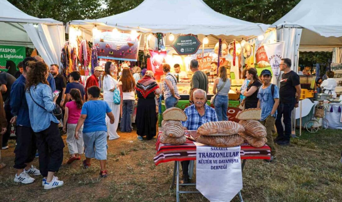 Millet Bahçesi’nde düzenlenen Sakarya Kültür Sanat Festivali, son olarak Trabzon,