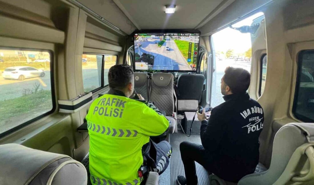 DÜZCE(İHA) – Düzce İl emniyet Müdürlüğü Trafik Tescil ve Denetleme