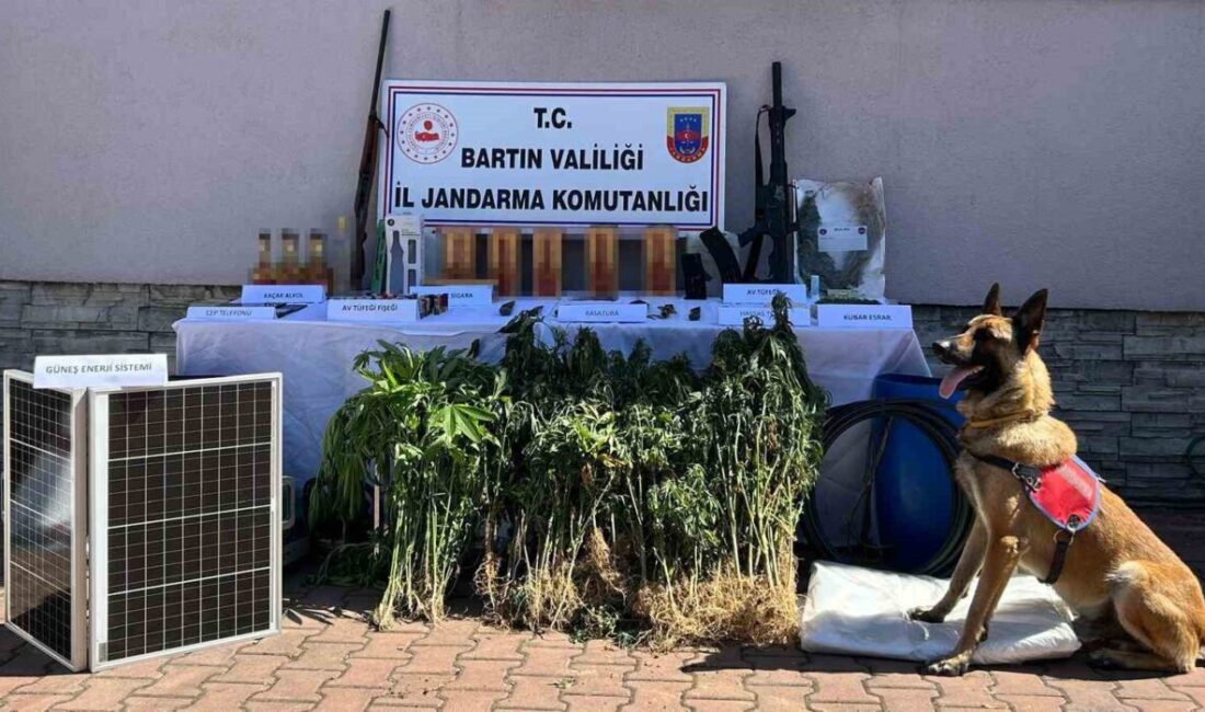 BARTIN (İHA) – Bartın’ın Kurucaşile ilçesinde düzenlenen uyuşturucu ve kaçakçılık