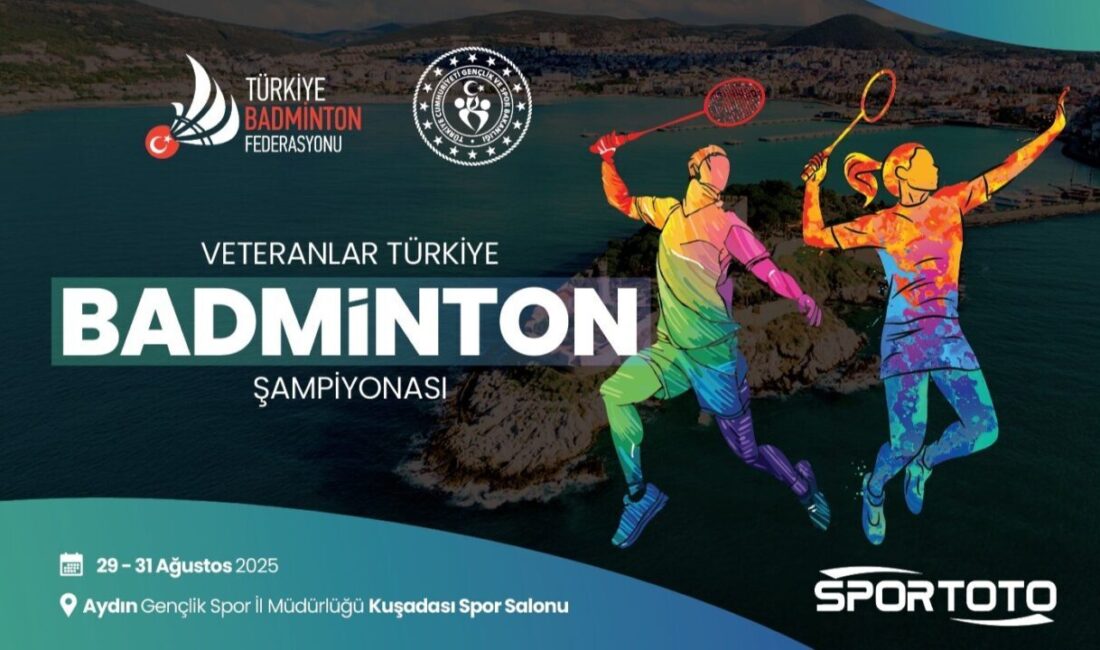 Aydın’ın Kuşadası ilçesi Badminton Veteranlar Türkiye Şampiyonası’na ev sahipliği yapacak.