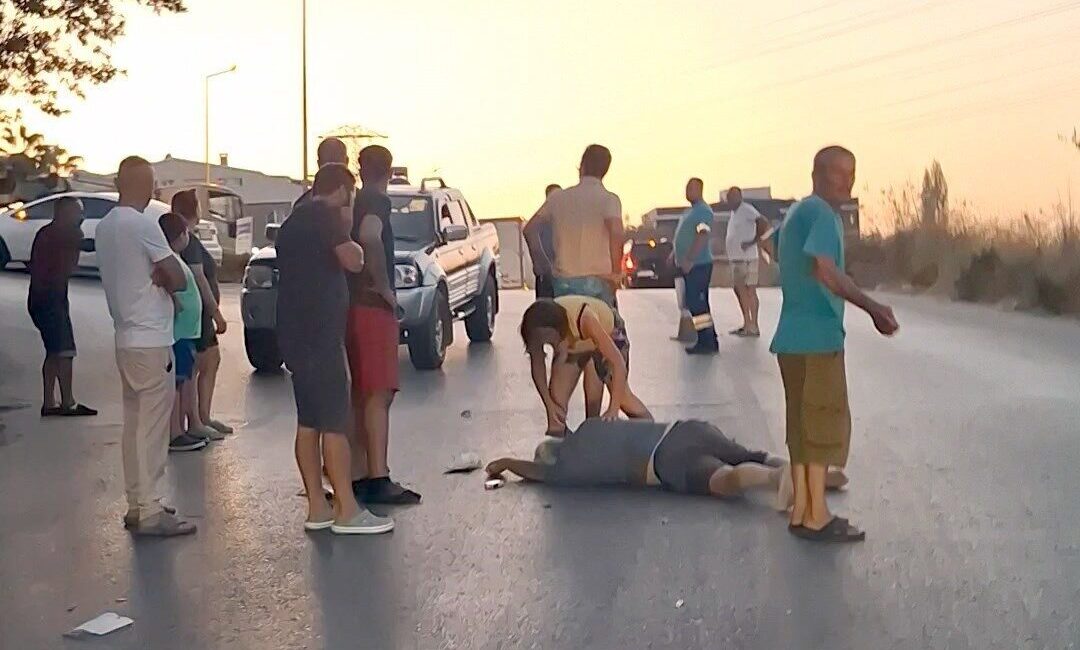 Aydın’ın Kuşadası ilçesinde otomobille kafa kafaya çarpışan motosiklet sürücüsü Çetin