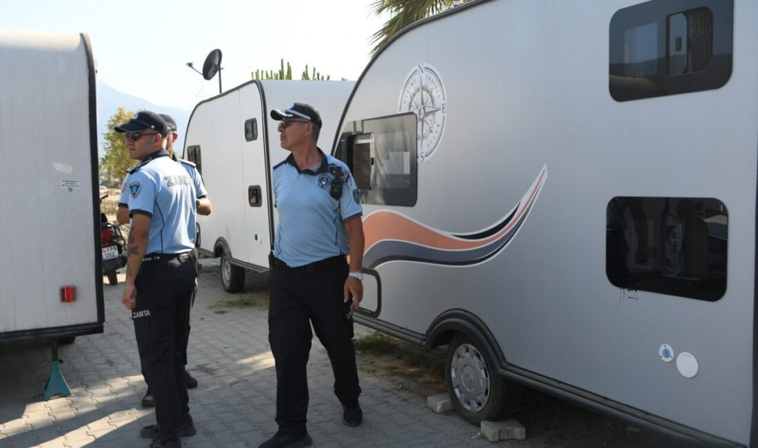 Kuşadası Belediyesi, kamp ve karavan altyapısı bulunmayan alanlara karavan park