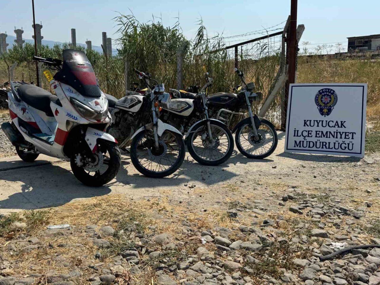 Aydın’ın Kuyucak ilçesinde gerçekleşen motosiklet hırsızlığı olaylarıyla ilgili çalışmalar sonucunda