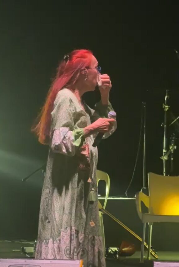 Yalova’da verdiği konserde Yalova Belediyesi’ne ait açık hava tiyatrosunda kullanmak