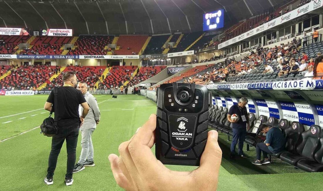 Türk mühendisler tarafından yerli ve milli olarak üretilen yaka kameraları