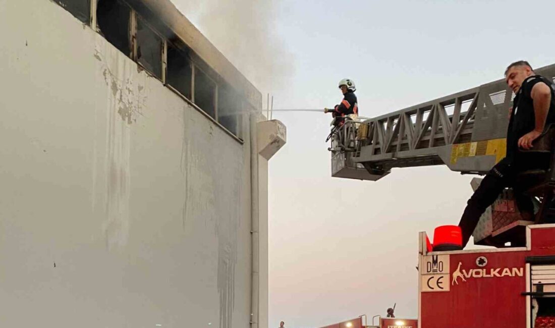 Malatya’nın Yeşilyurt ilçesinde bulunan 2. Organize Sanayi Bölgesi’ndeki bir fabrikada