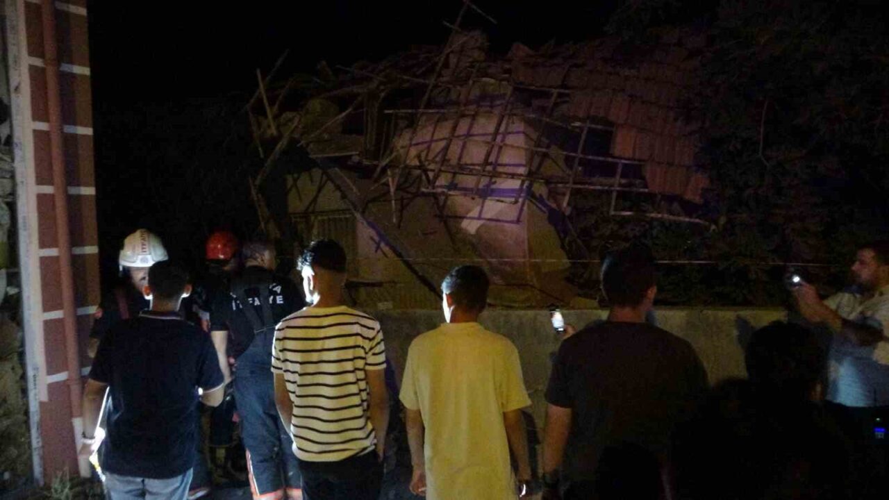 Malatya’da daha önce meydana gelen depremlerde hasar gören müstakil evin