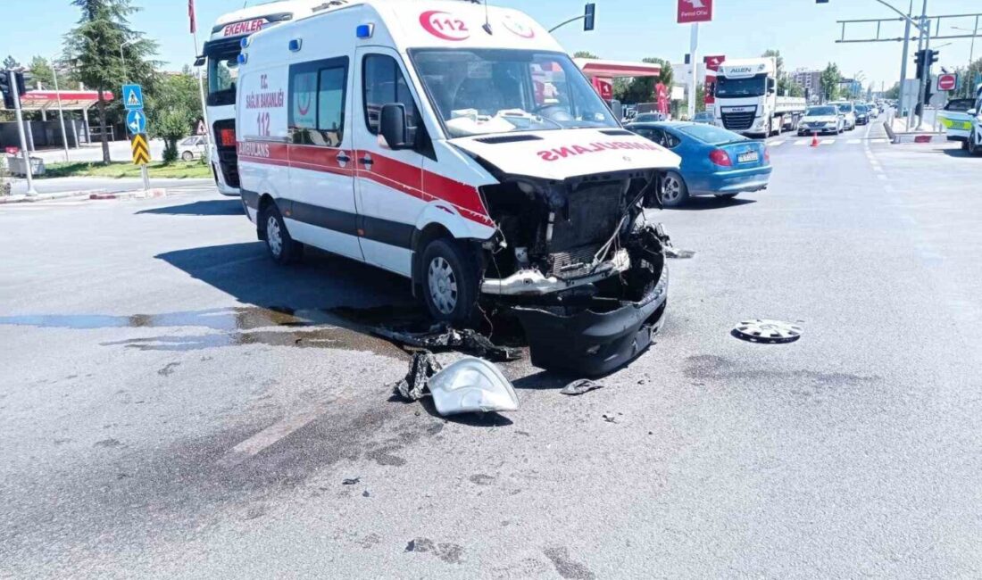 Malatya’nın Yeşilyurt ilçesinde, kaza ihbarına müdahale etmek için yola çıkan