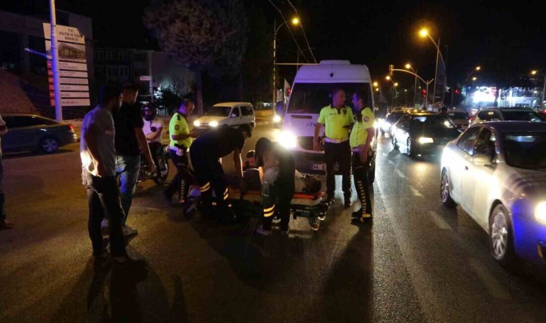 Malatya’da meydana gelen motosiklet kazasında 1 motokurye yaralandı. Kaza, saat