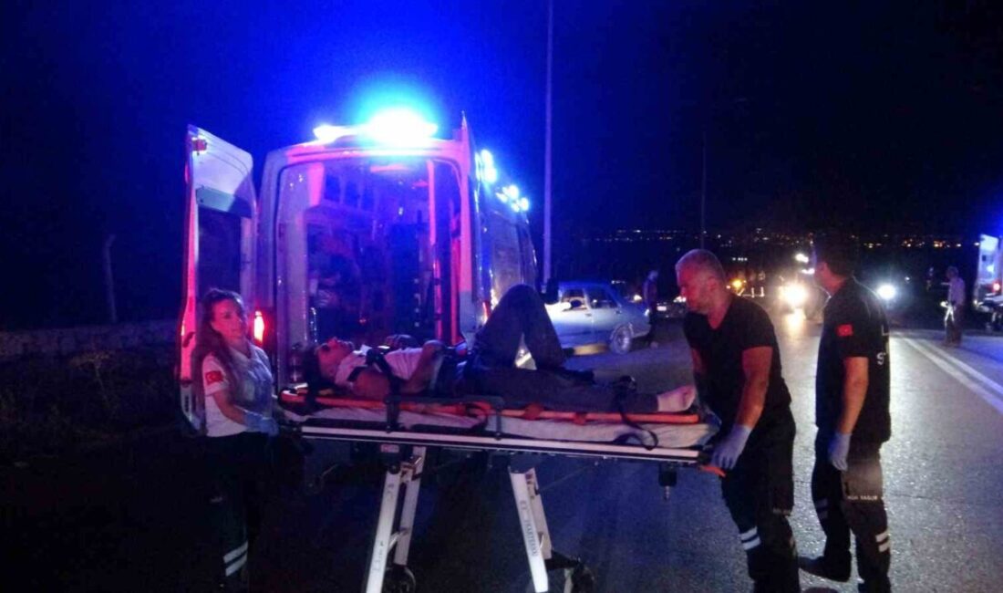 Malatya’da sürücüsünün kontrolünden çıkan motosiklet devrilerek metrelerce savruldu. Kazada, 2