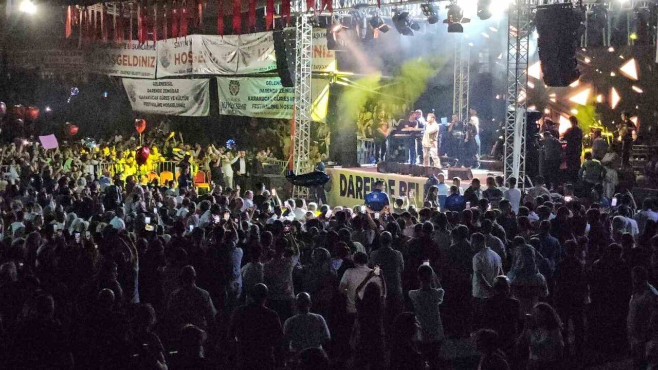 Malatya’nın Darende ilçesinde bu yıl 72’ncisi düzenlenen Darende Geleneksel Zengibar