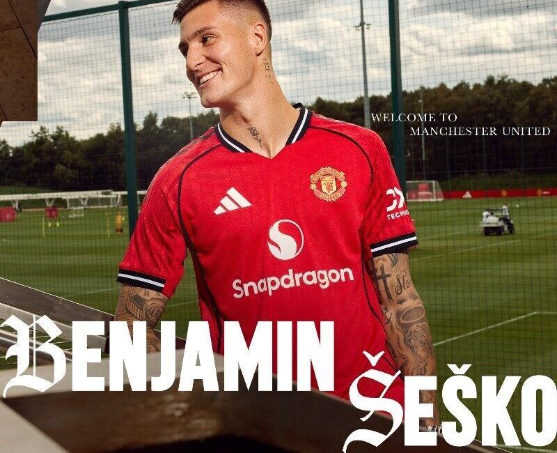 Premier Lig ekibi Manchester United, Slovenyalı forvet Benjamin Sesko’yu 5