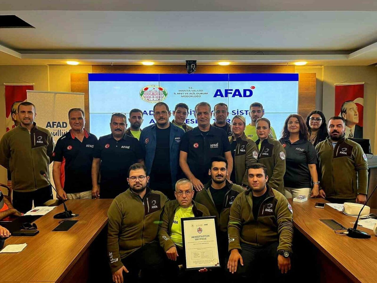 Manisa ANDA Arama Kurtarma Derneği, kentsel arama ve kurtarma alanında