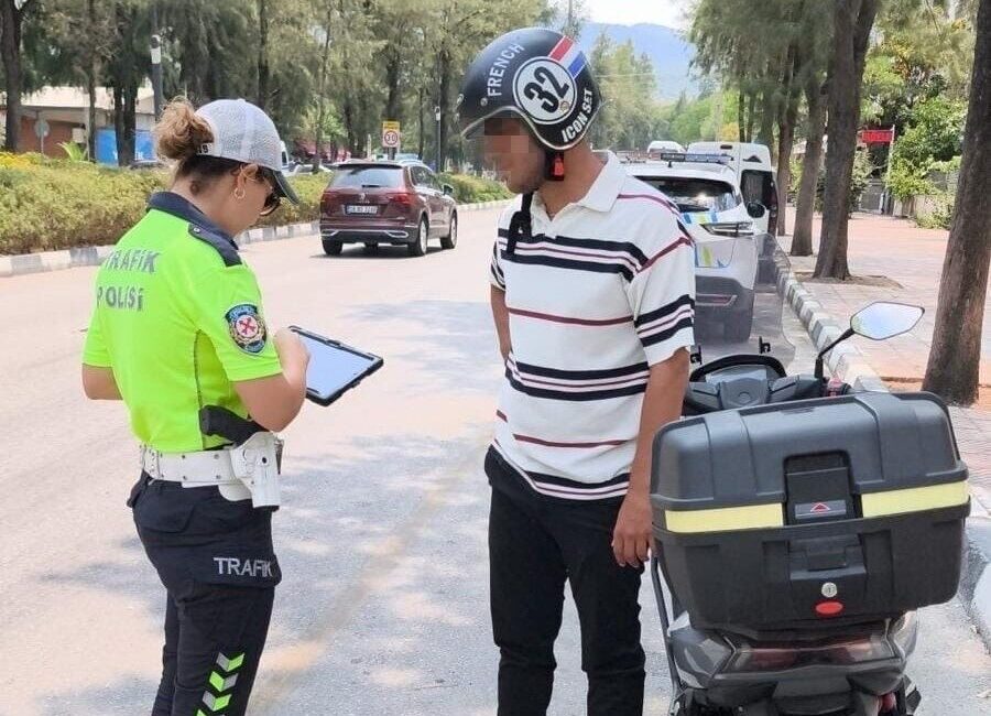 Manisa’da 2-4 Ağustos tarihleri arasında gerçekleştirilen motosiklet denetimlerinde kusurlu görülen