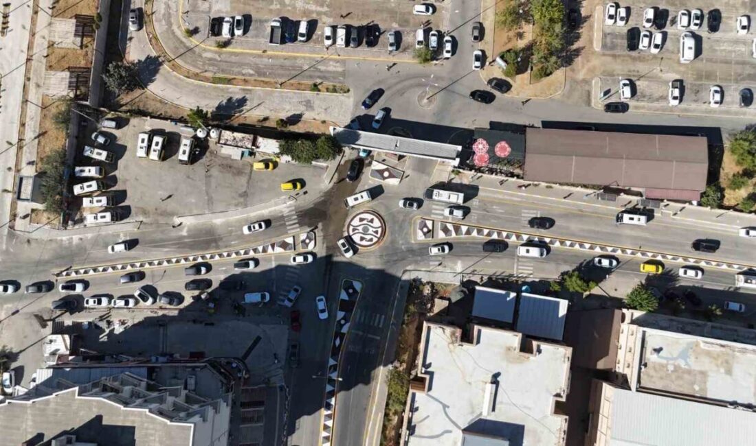 Mardin Büyükşehir Belediyesi, Eğitim ve Araştırma Hastanesi kavşağındaki düzenleme çalışmalarını