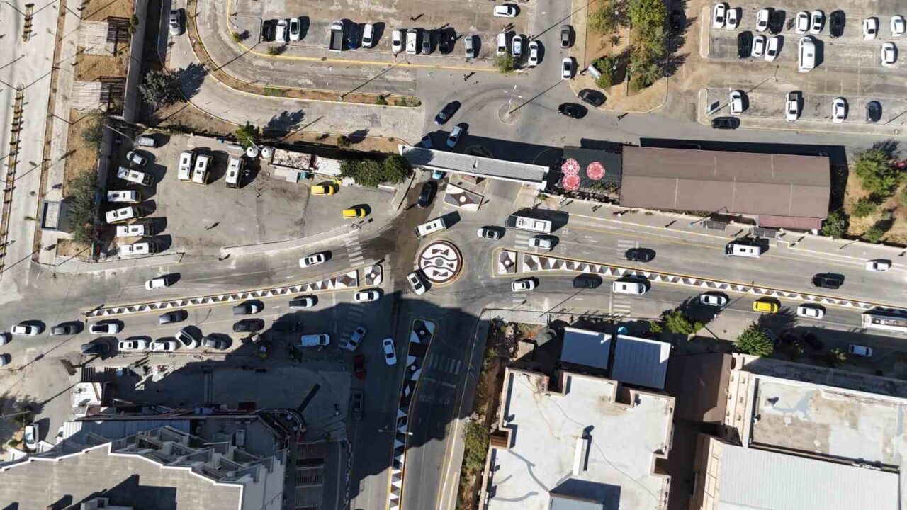 Mardin Büyükşehir Belediyesi, Eğitim ve Araştırma Hastanesi kavşağındaki düzenleme çalışmalarını