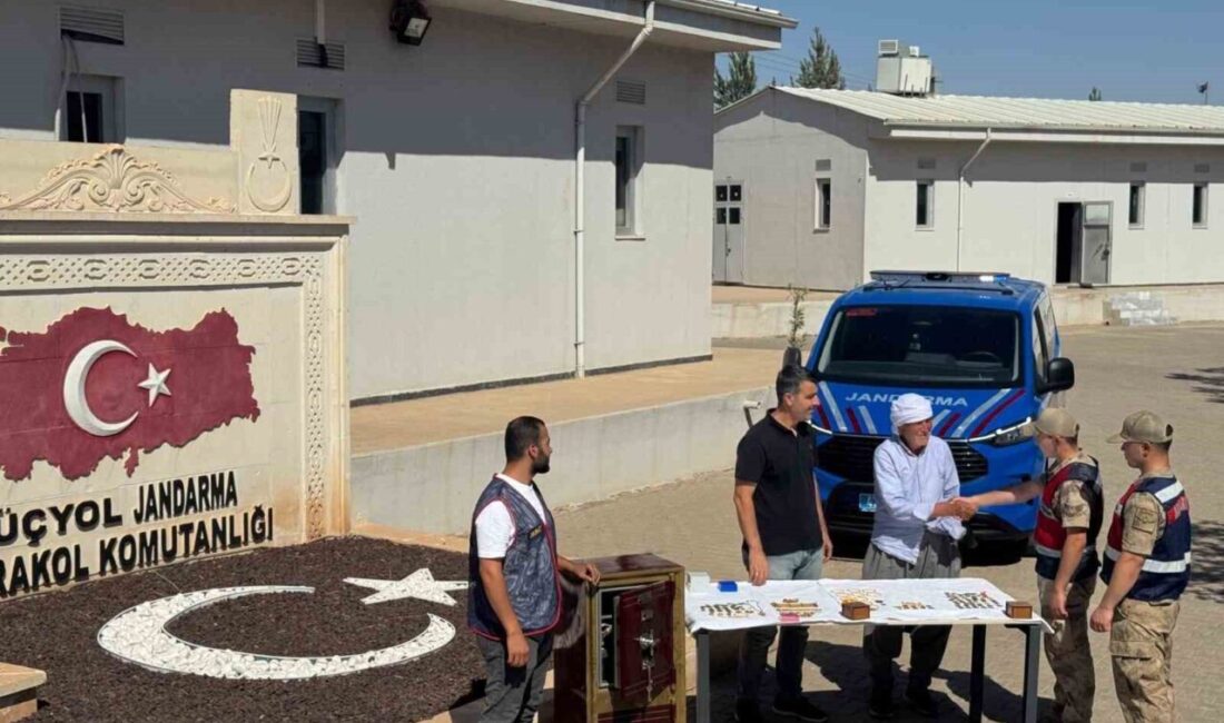 Mardin’in Derik ilçesinde bir evden çalınan çelik kasa ve içerisindeki