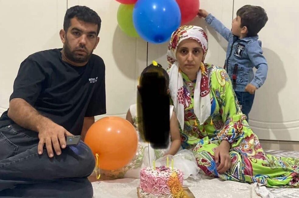 Mardin’in Nusaybin ilçesinden Midyat’a gitmek üzere yola çıkan 3 kişilik