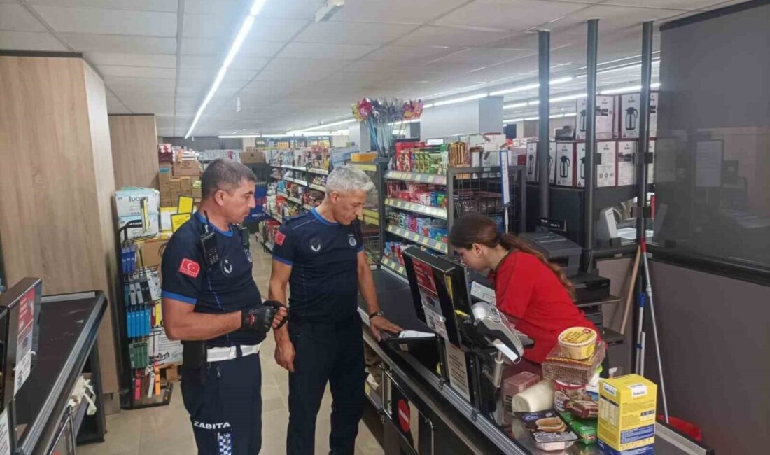 Kocaeli’de kent genelinde yürütülen denetimlerde raf ve kasa fiyatı uyumu,