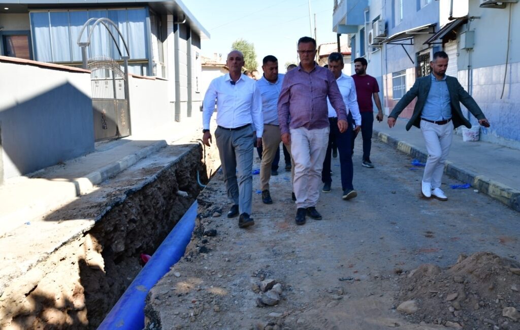 Manisa Su ve Kanalizasyon (MASKİ) Genel Müdürlüğü Alaşehir ilçe merkezine