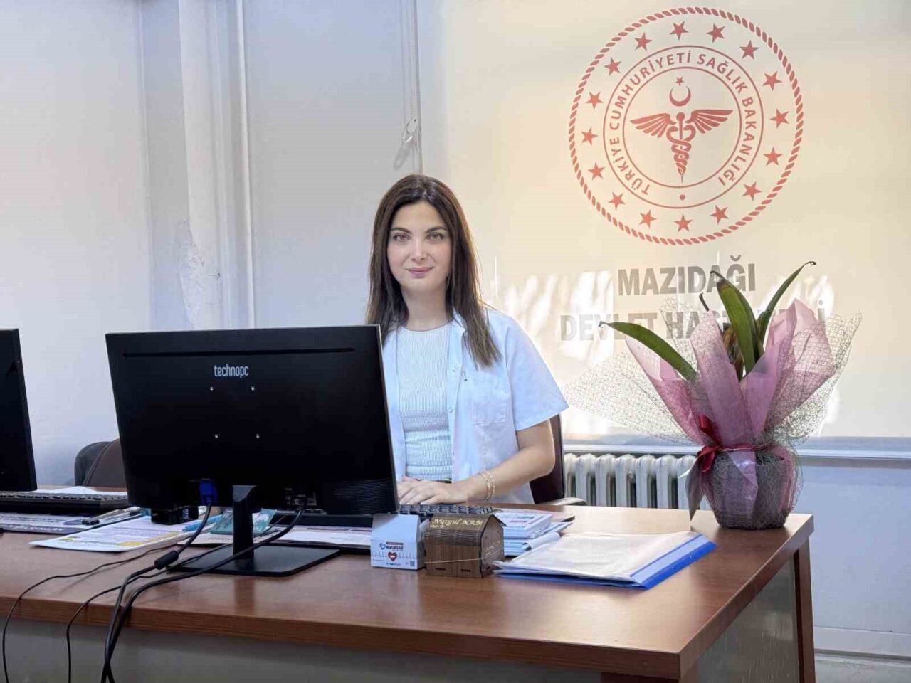 Mardin’in Mazıdağı İlçe Devlet Hastanesinde kadın hastalıkları ve doğum uzmanı