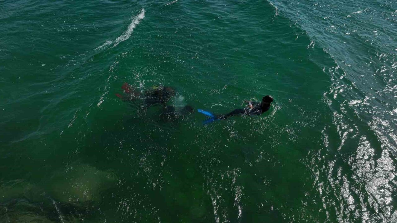 Ünlü şarkıcı Mehmet Çevik şimdide balık adam oldu. Yeni şarkısına