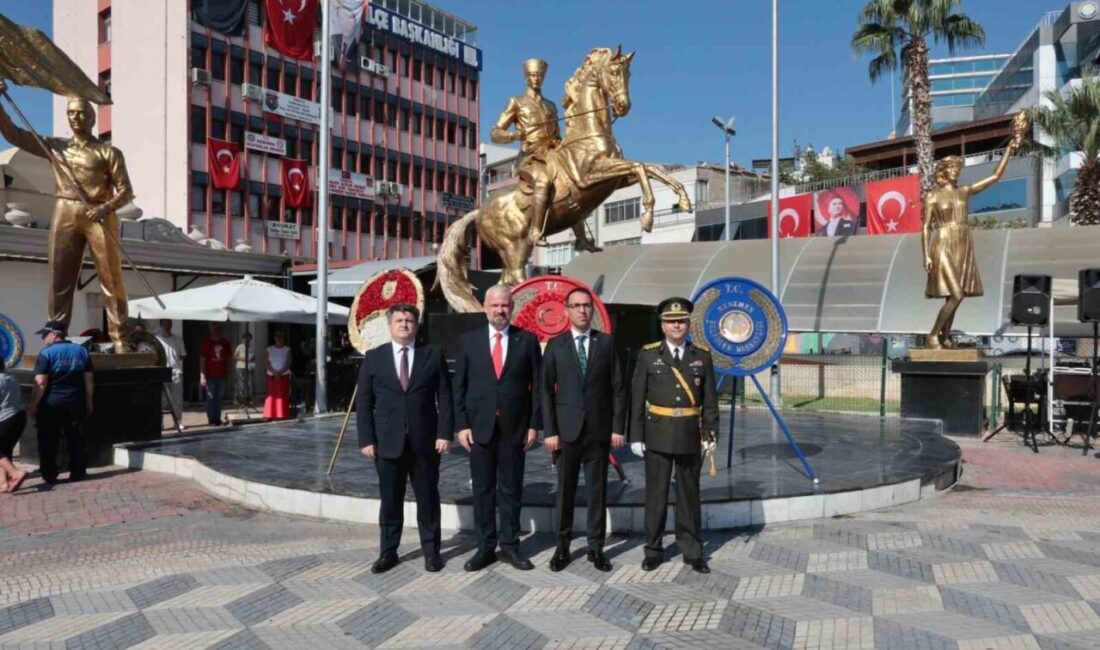 Zafer Bayramı, Menemen’de bayraklarla, marşlarla ve coşkuyla kutlandı. Menemen Belediye