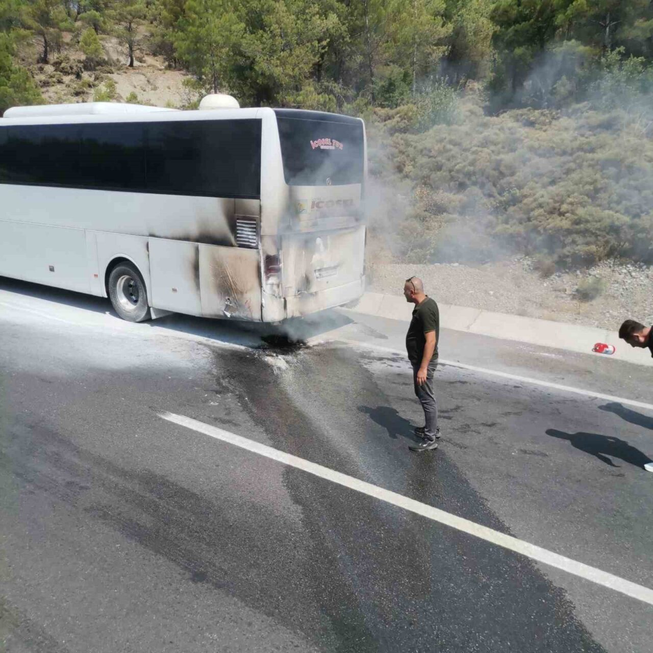 Muğla’nın Menteşe ilçesine bağlı Çakmak Mahallesi Denizli yolu üzerinde seyir