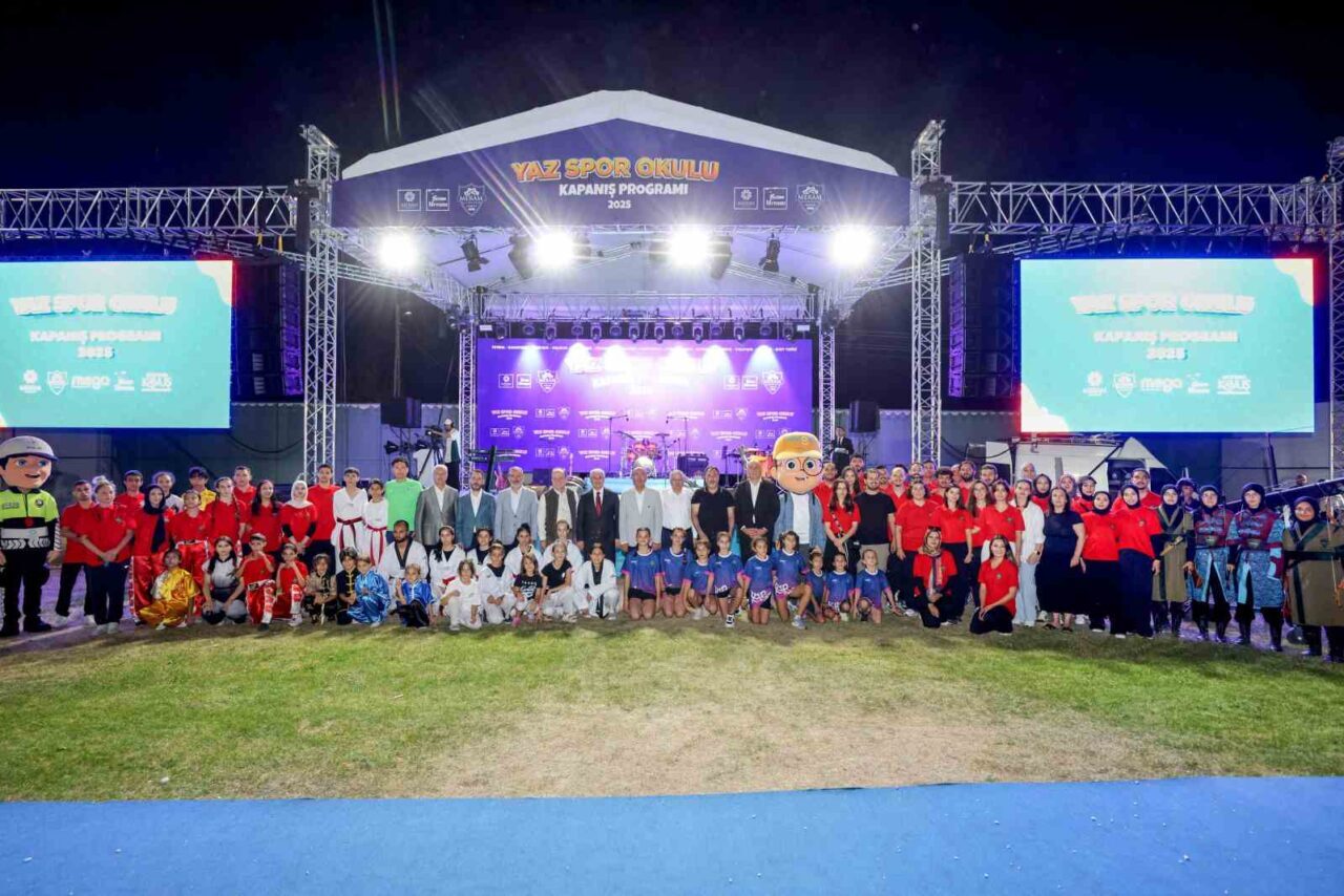 Konya’nın merkez Meram ilçe Belediyesi tarafından düzenlenen Yaz Spor Okulları,