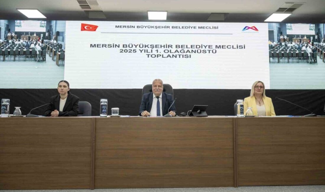Mersin Büyükşehir Belediye Meclisinin 1. olağanüstü toplantısı ile MESKİ’nin ağustos